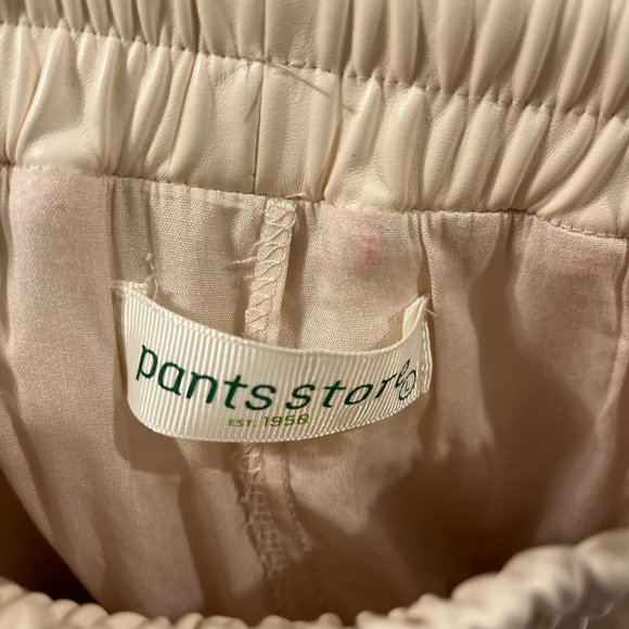 Pants Store Vegan Leather Ruffle Skort - Picture 2 of 2